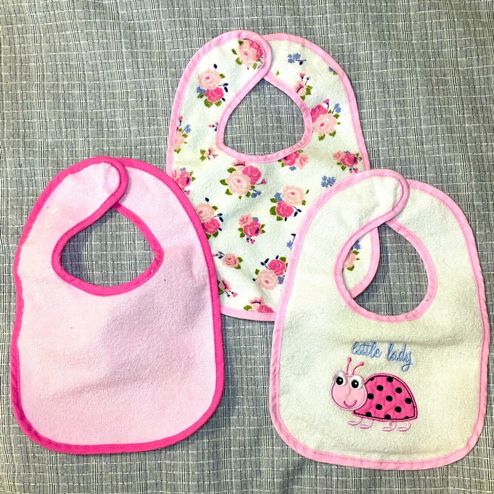 Baby Girl Bibs